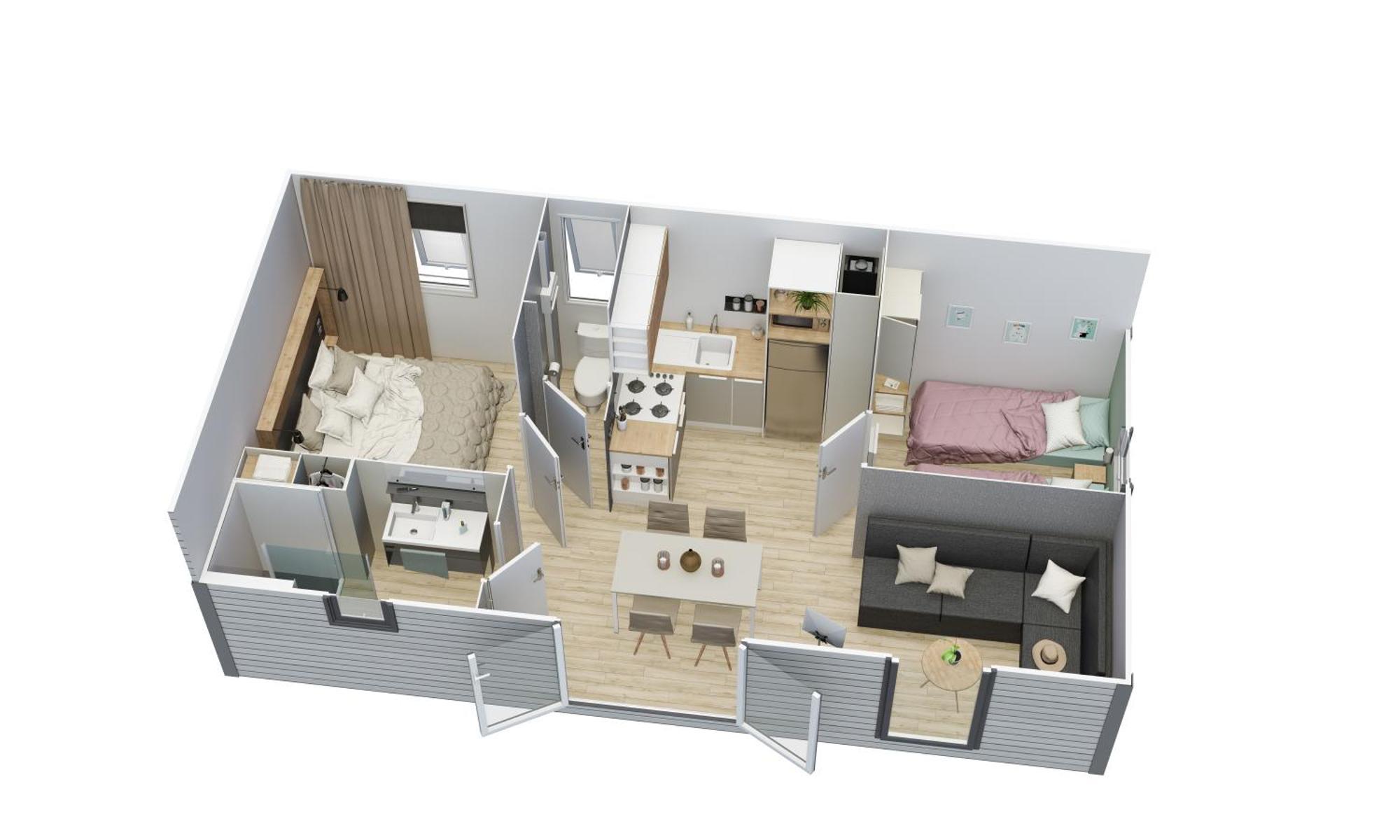 Happymobilhome Argeles-Sur-Mer -Plage A 500M- Camping 4 Etoiles Del Mar Luaran gambar