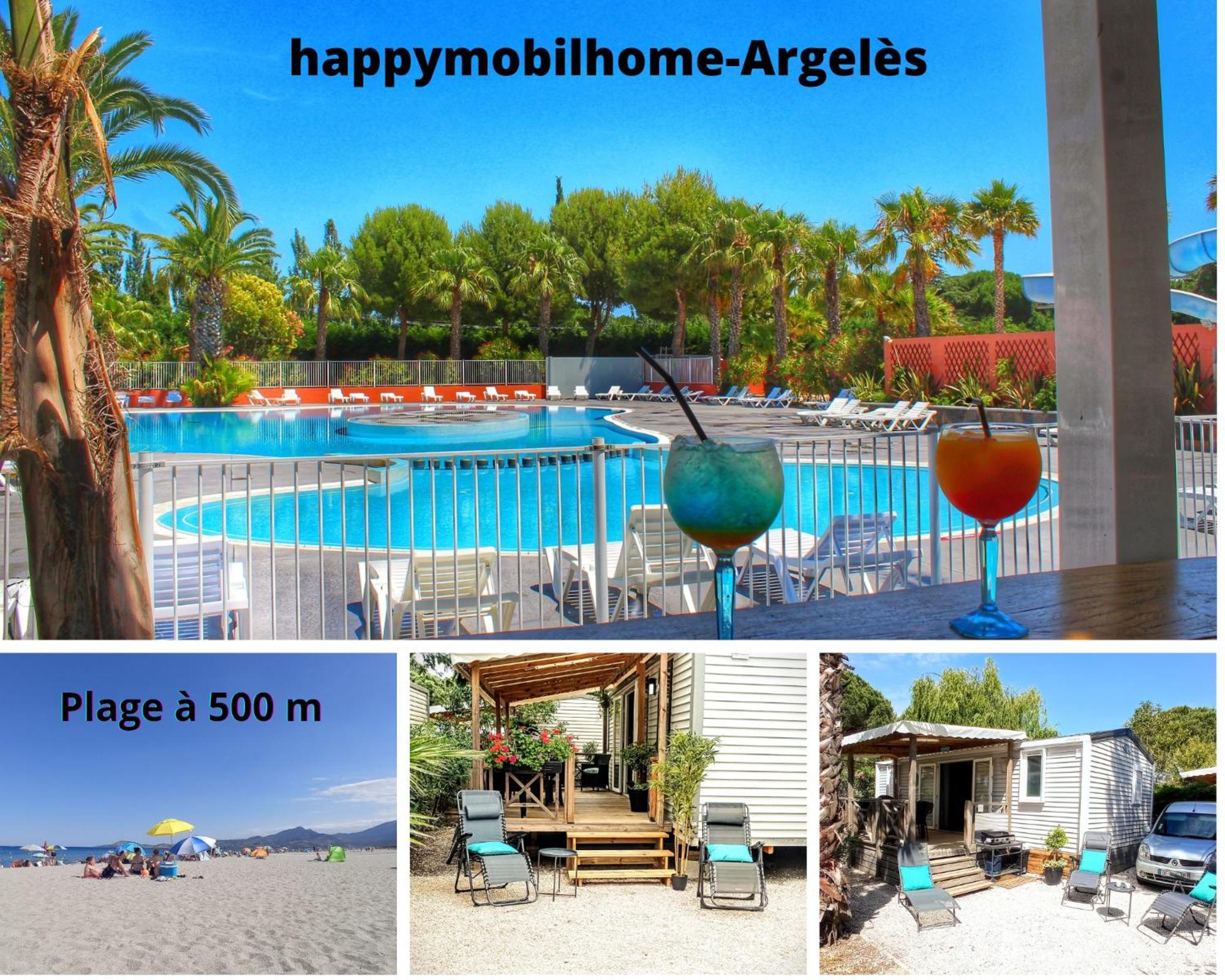 Happymobilhome Argeles-Sur-Mer -Plage A 500M- Camping 4 Etoiles Del Mar Luaran gambar